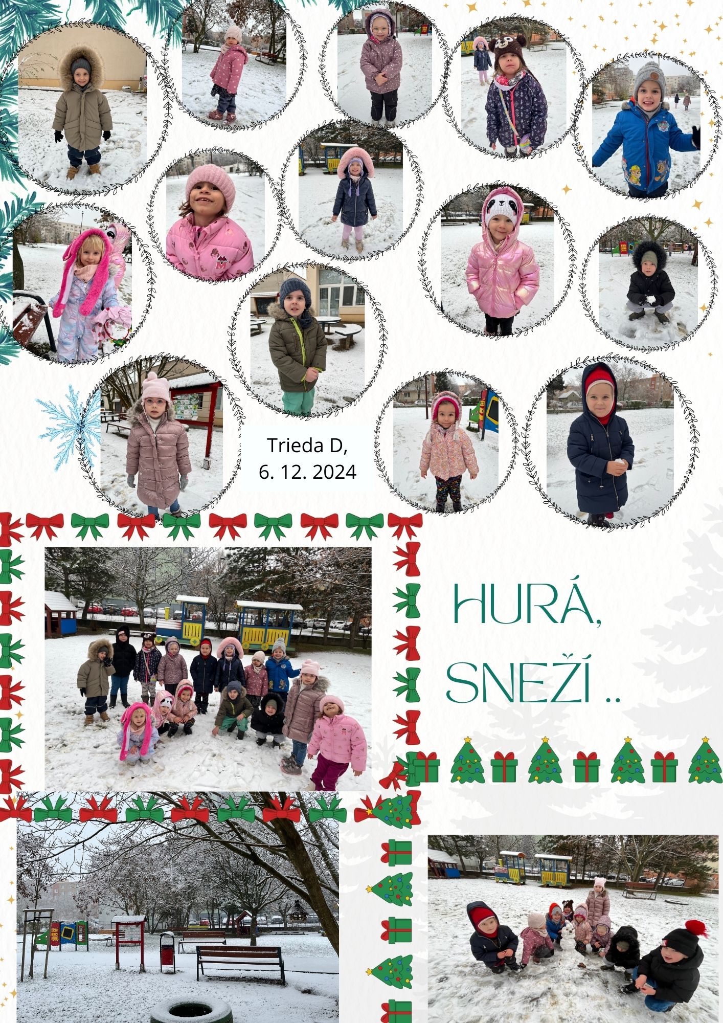 Sneží ...